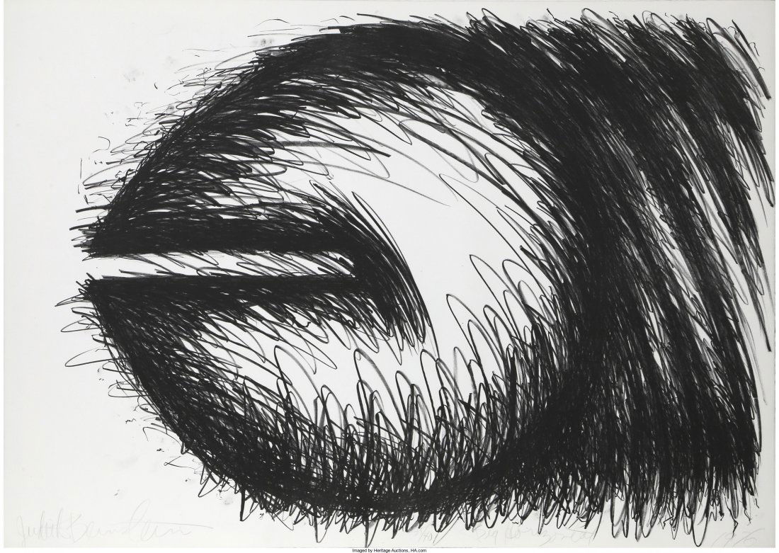 Judith Bernstein (American, b. 1942) Big Horizon: Judith Bernstein (American, b. 1942)Big Horizontal, 1976Lithograph on Arche