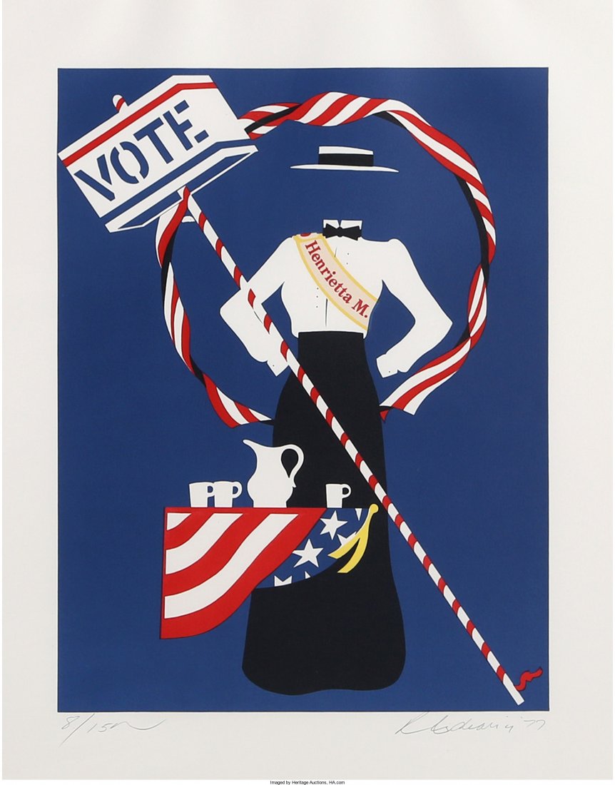 Robert Indiana (American, b. 1928) Henrietta M.: Robert Indiana (American, b. 1928)Henrietta M. (Henrietta Muir Edwards), 1977