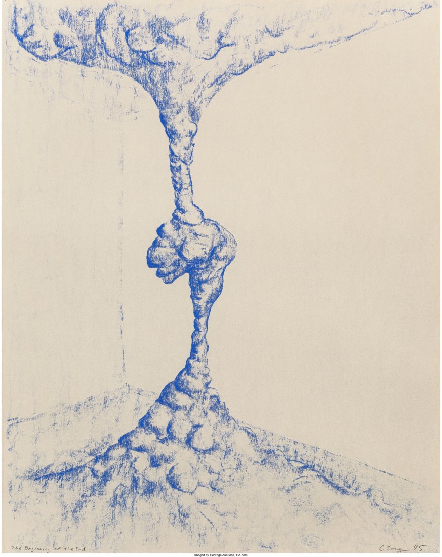 Charles Long (American, b. 1958) The Beginning o: Charles Long (American, b. 1958)The Beginning of the End, 1995Pastel on pap