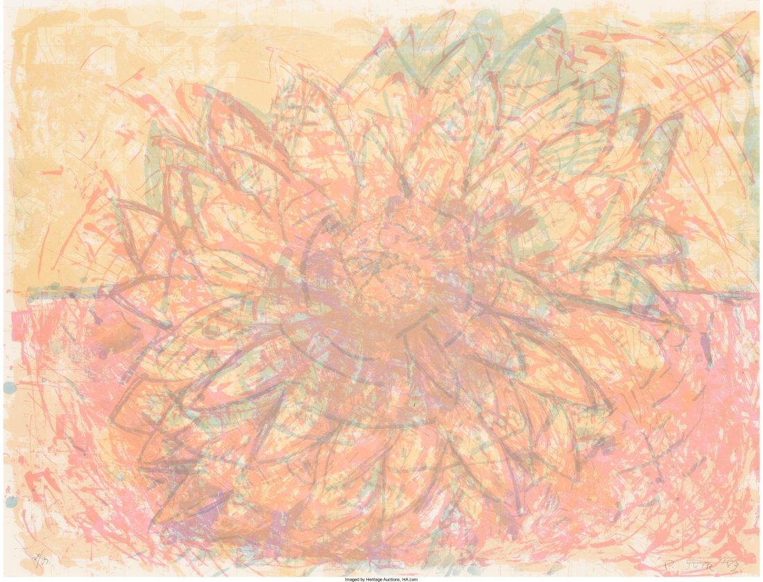 Pat Steir (American, b. 1938) Illusion and Myth: Pat Steir (American, b. 1938)Illusion and Myth (two works)