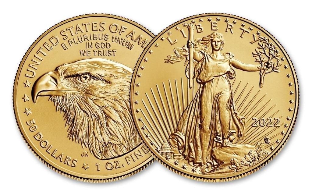 2022 American Eagle $50.00 One Ounce Gold Coin (1 of 1)