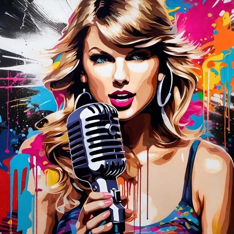 Tay Tay 2 Hand Signed by Charis (1 of 1)