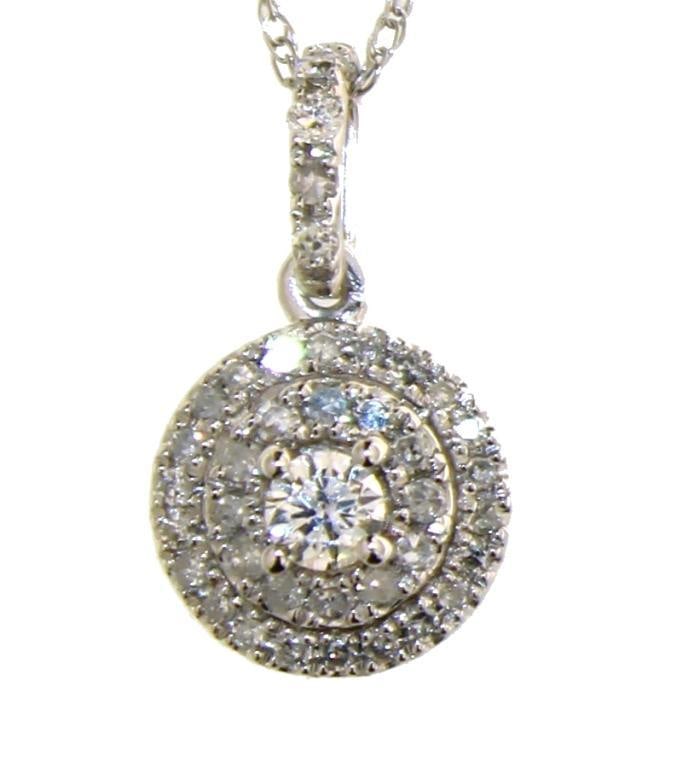 10k Gold Brilliant 1/2 ct VS Lab Diamond Necklace (1 of 2)
