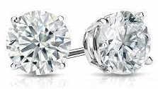 14k Gold 4.00 ct Round Brilliant Lab Diamond Studs: PGL Digital Appraisal. Retail Replacement Value $18,410 (2) Laboratory Grown Diamonds Carat Weight: 4.00Cut Style: Round Color Grade: G/H Clarity Grade: VS2 14kt Gold Mounting 369171-073 NOTE: PGL App