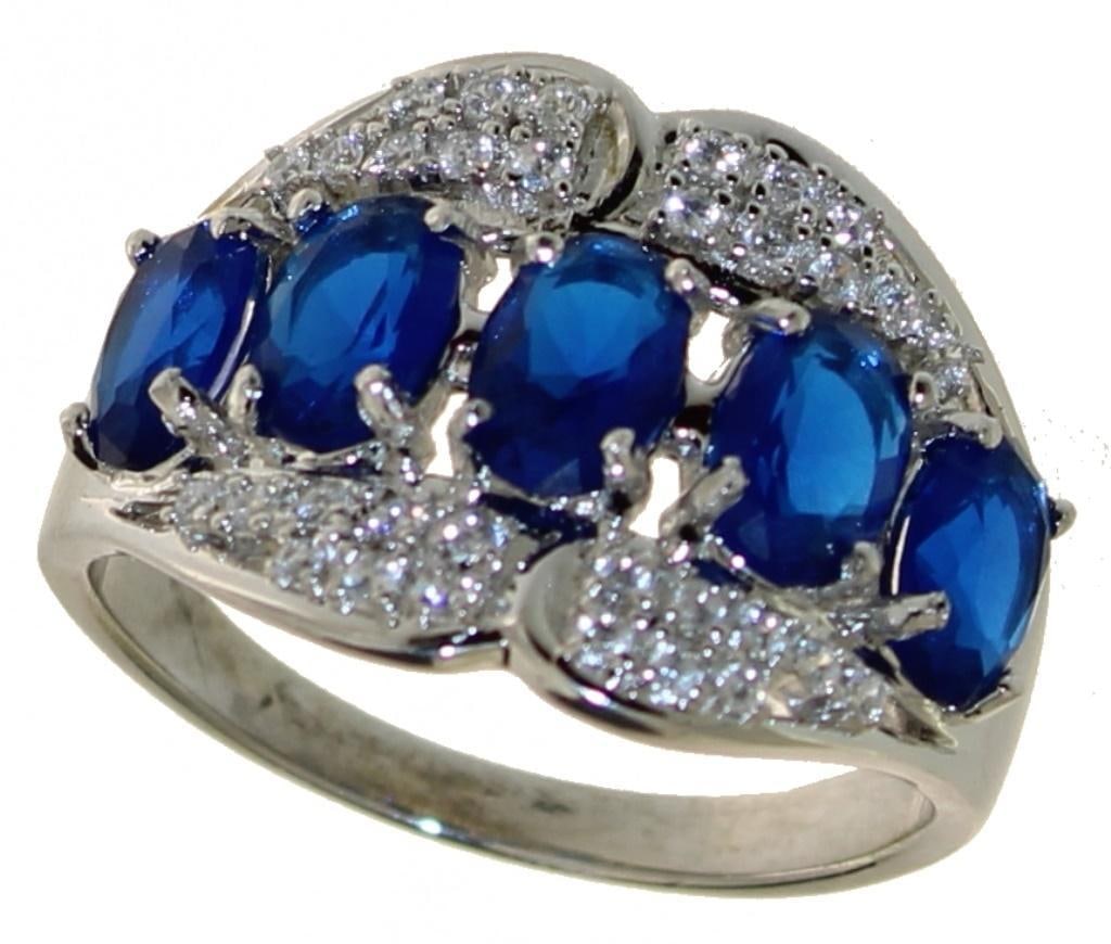 Beautiful Blue 2.00 ct Sapphire Ring (1 of 1)