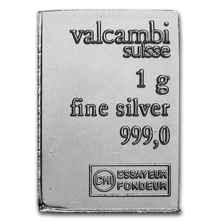 1 Gram Silver Valcambi Bar (1 of 1)