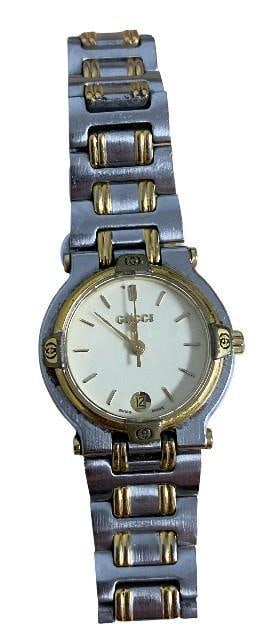 Gucci Silver & Gold Tone Watch (1 of 3)