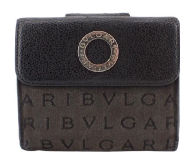 Bvlgari Black Canvas Logania Wallet: Important information regarding luxury brand items: Please carefully review the photographs provided as these items are pre-owned and may exhibit varying degrees of wear. Due to the nature of these it