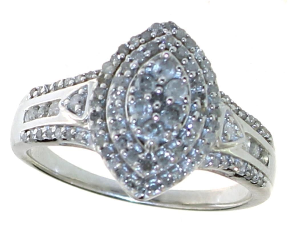 Marquise Cut 1/2 ct Diamond Dinner Ring (1 of 2)