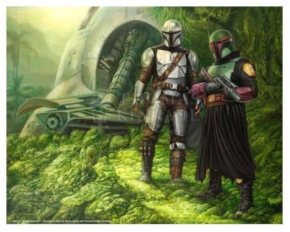 The Mandalorian? - Brothers in Arms by Kinkade (1 of 2)
