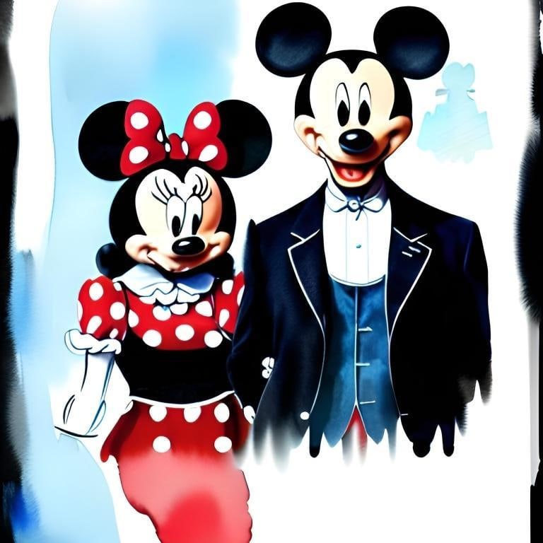 American Gothic Mouse Hand Signed by Charis (1 of 1)