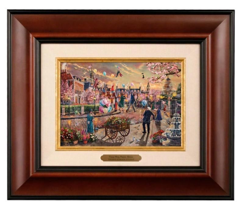 Disney Mary Poppins Framed Brushwork by Kinkade (1 of 1)