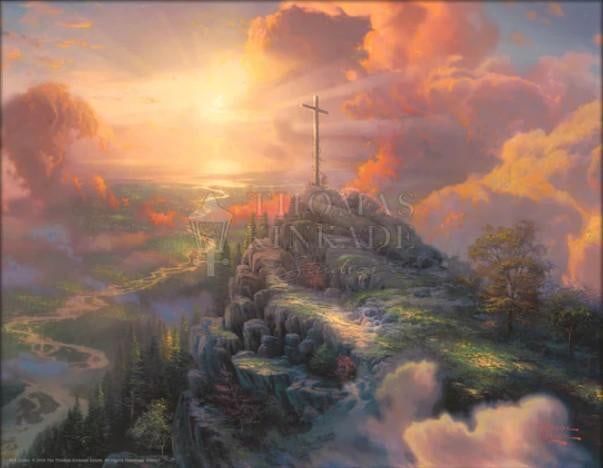 The Cross Art Print By Thomas Kinkade (1 of 2)