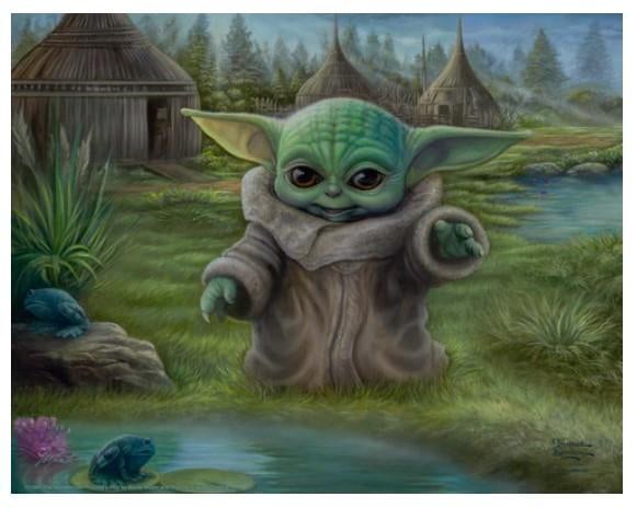 The Mandalorian? - Child's Play by Kinkade Studios (1 of 2)