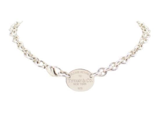 Tiffany & Co. Return To Oval Tag Choker (1 of 3)