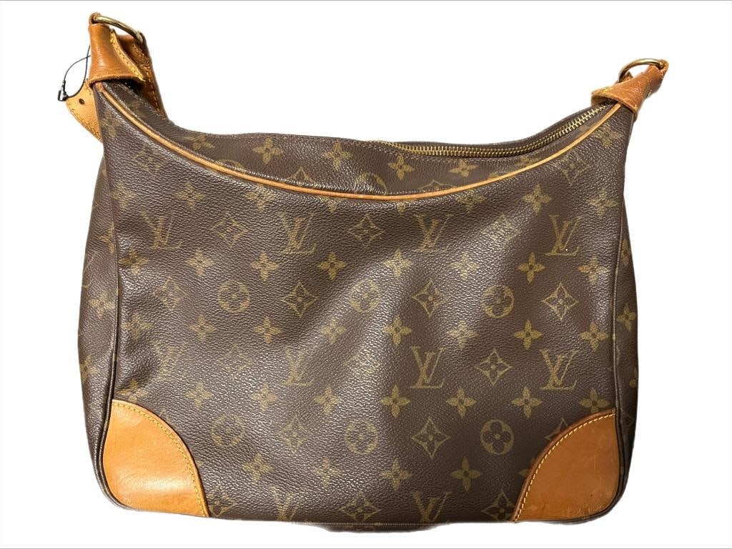 LOUIS VUITTON BROWN MONOGRAM SHOULDER BAG (1 of 3)