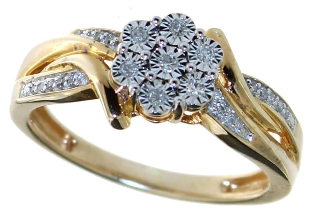 Antique Style Diamond Cocktail Ring (1 of 1)