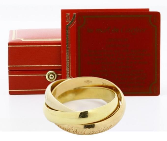 CARTIER 18kt Gold Trinity Ring (1 of 4)