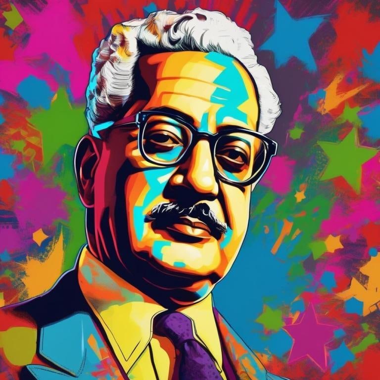 Thurgood Marshall Mr Civil Rights II by Charis (1 of 1)