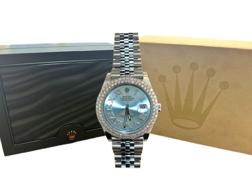 Rolex Oyster Perpetual Datejust 41 w/Diamond (1 of 6)