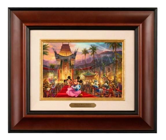 Disney Mickey & Minnie Hollywood Framed by Kinkade (1 of 1)