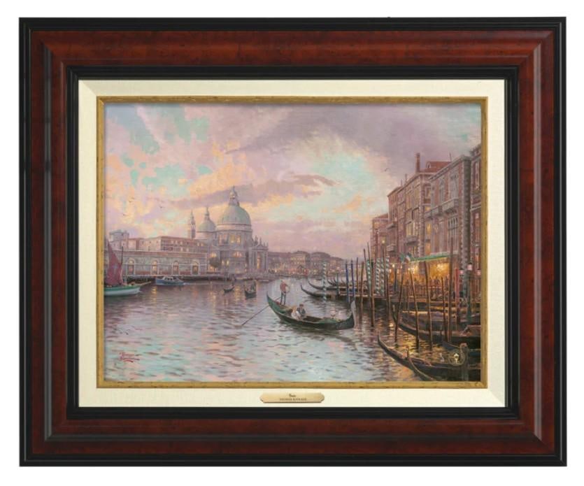 Venice Burle Framed Canvas by Thomas Kinkade (1 of 1)