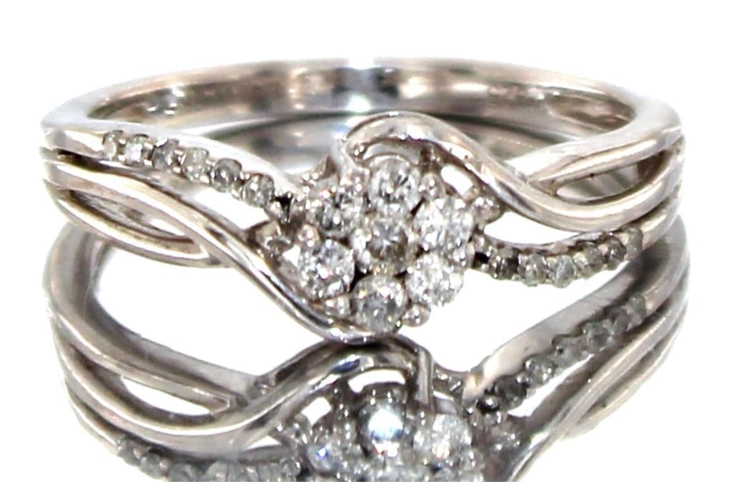 Brilliant 1/4 ct Natural Diamond Promise Ring (1 of 3)