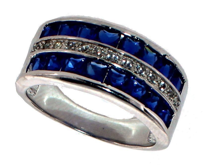 Quality 2.00 ct Invisible Set Sapphire Ring (1 of 2)