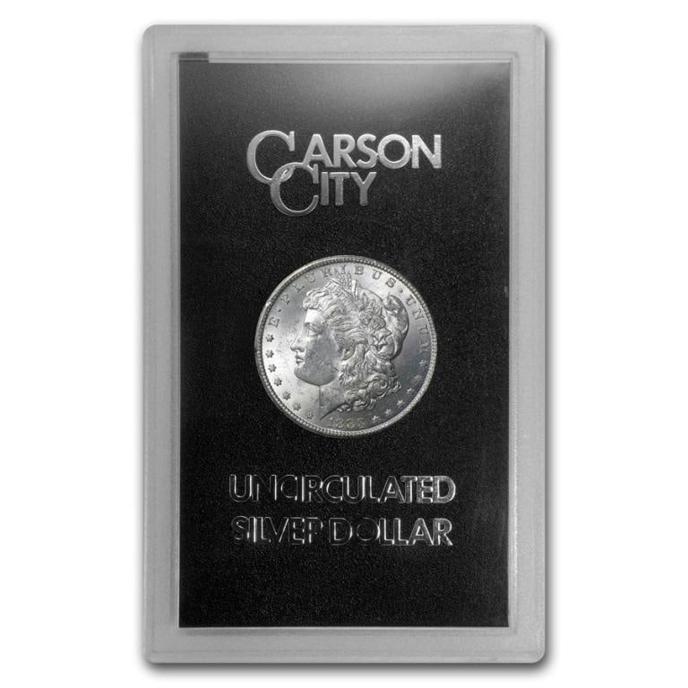 1883 Carson City GSA BU Morgan Silver Dollar:  