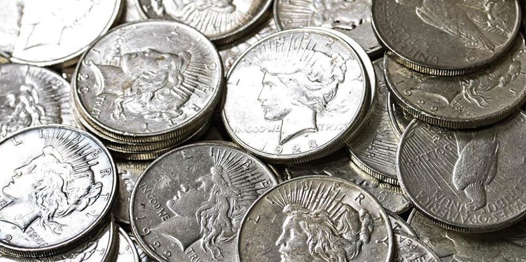 Roll (20) Mixed Date Good+ Peace Silver Dollar (1 of 1)