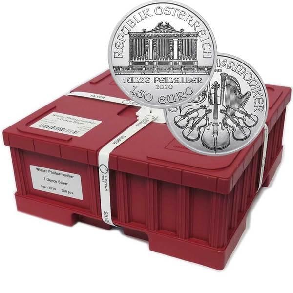 500 pc 1oz .999 Austrian Philharmonic Silver Coin (1 of 1)