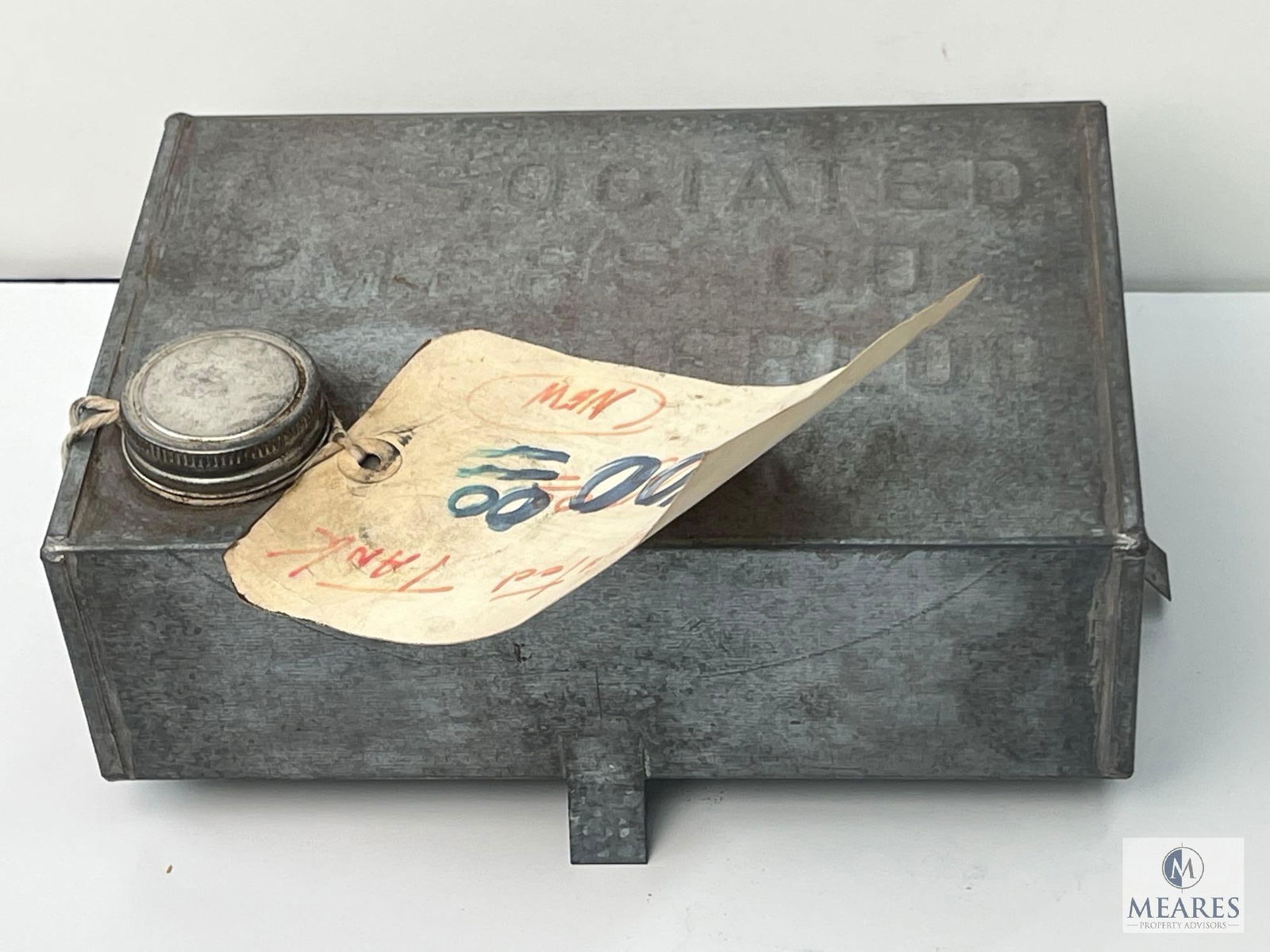 Vintage Associated Hit and Miss Engine Gas Tank - New Old Stock (1 of 10)