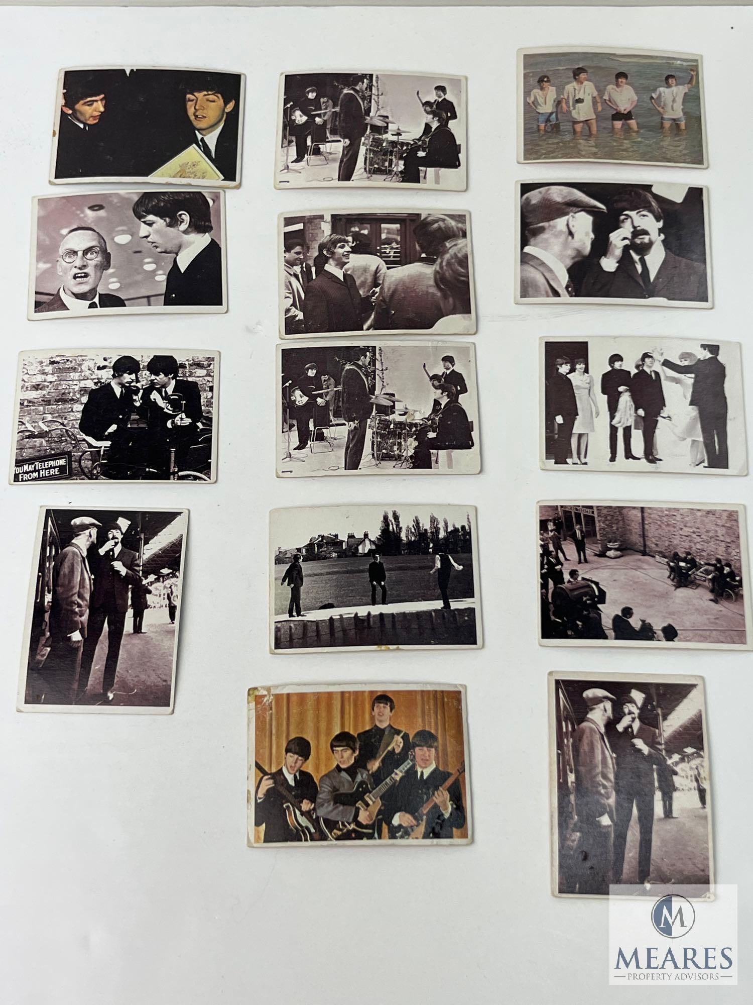 Vintage Collector Cards from The Beatles Movie and Interviews (1 of 19)