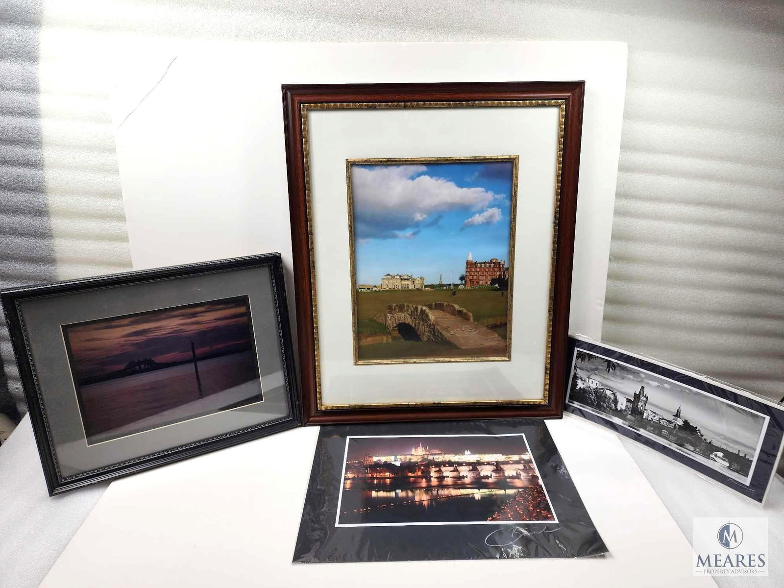 Assorted Framed/Matted Photographs - Some Signed: All for on bid price. Framed photos were not removed from frames for further inspection.