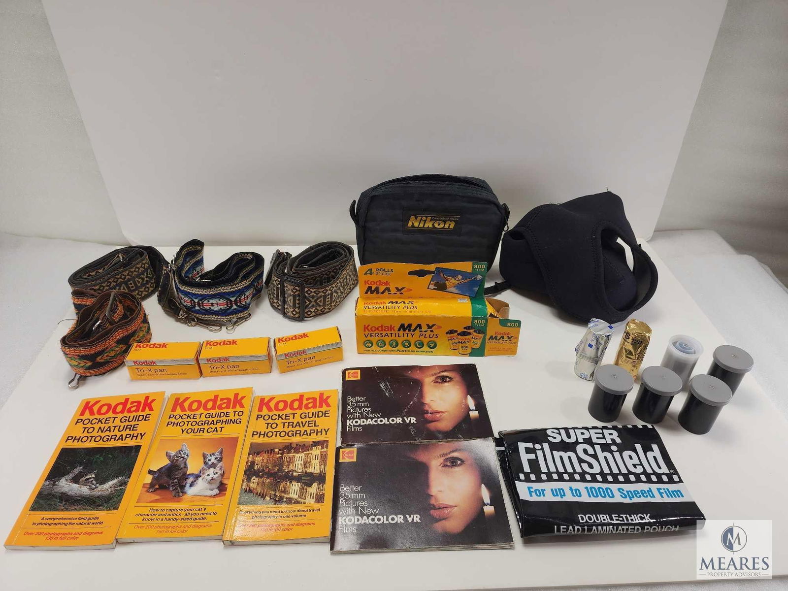 Vintage Camera Supplies - Film, Straps, Cases, Kodak Pocket Guides (1 of 8)