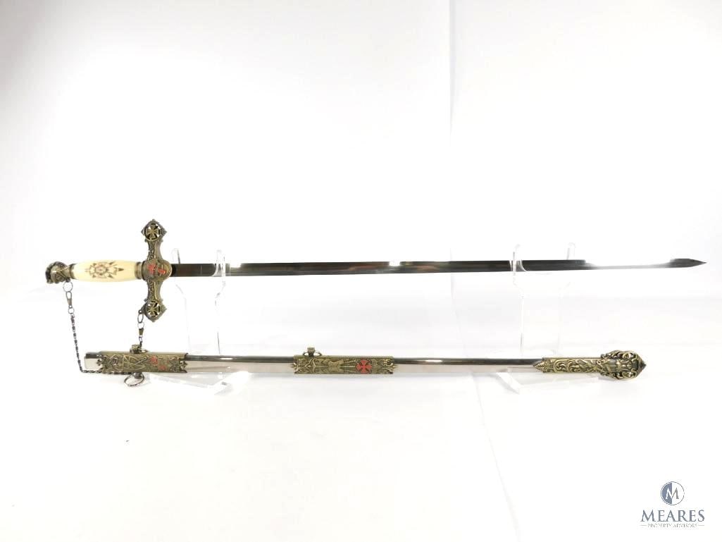 Ceremonial Knights Templar Sword (1 of 13)