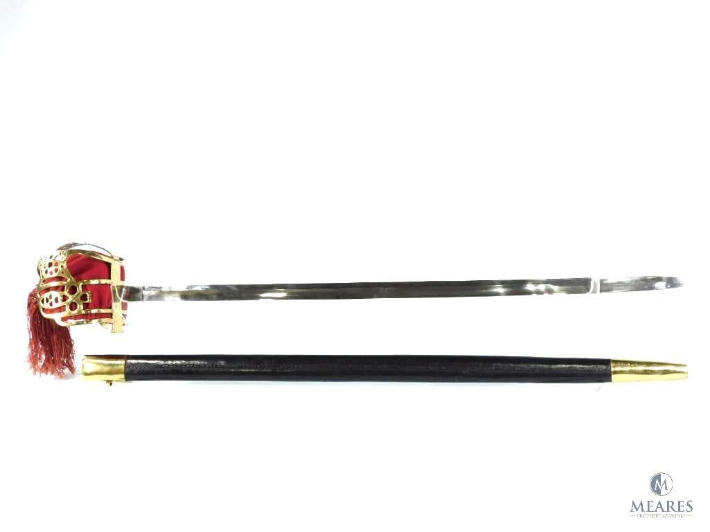 Scottish Basket-Hilt Style Broadsword (1 of 13)