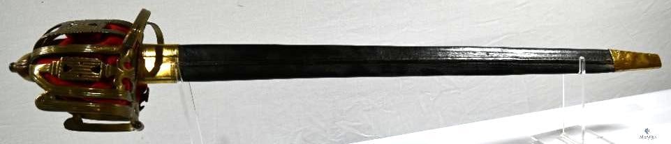 Scottish Brass Basket-Hilt Broadsword (1 of 5)