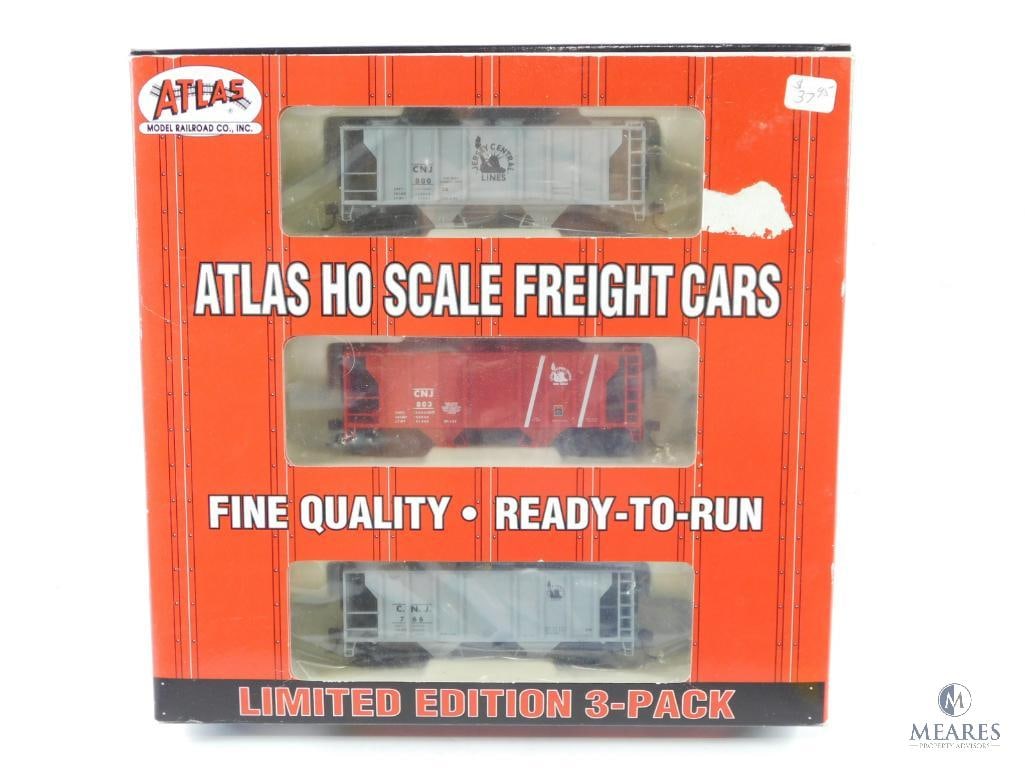 Atlas Model Railroad Inc. HO Scale Limited Edition Jersey Central 3 Pack #1101 (1 of 5)