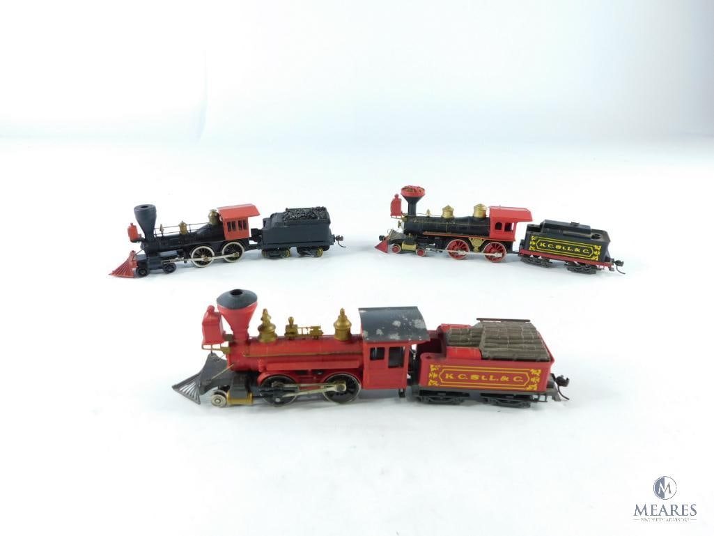 Three Miniature Train Engines (1 of 4)