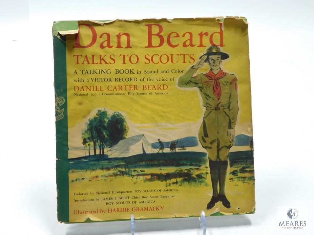 Boy Scouts of America Dan Beard Talks to Scouts - A Talking Book in Sound and Color with a Victor (1 of 6)