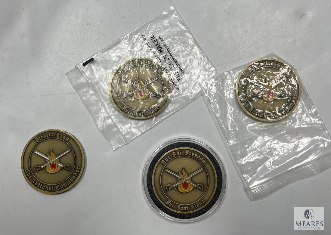 Challenge Coins - Scottish American Military Society:  