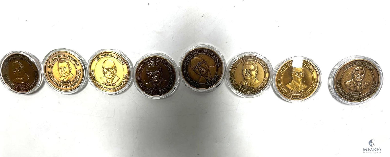 Challenge Coins - Grand Master of Masons in SC:  
