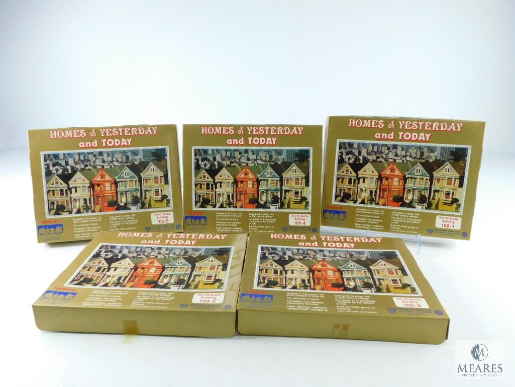 Five IHC Your Town U.S.A. Homes of Yesterday and Today Building Kit (1 of 7)