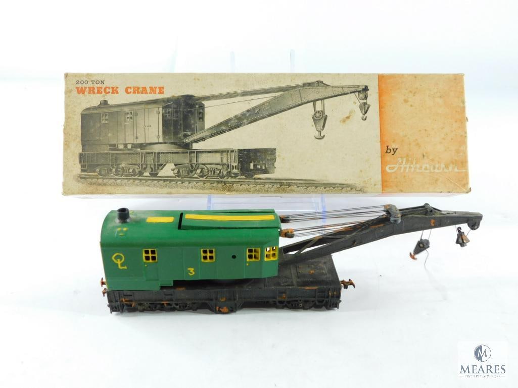 Athearn Ontario Lines Maintenance of Way 200T Heavy Work Wreck Crane:  