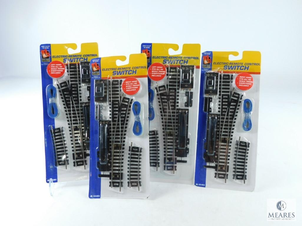 Four Life-Like Trains Electric-Remote Control Switches (1 of 5)