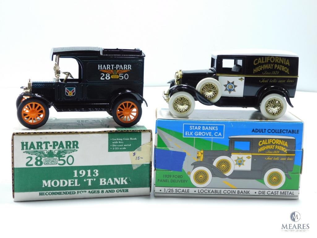 Lot with Two Die-Cast Coin Banks - ERTL and Liberty (1 of 5)