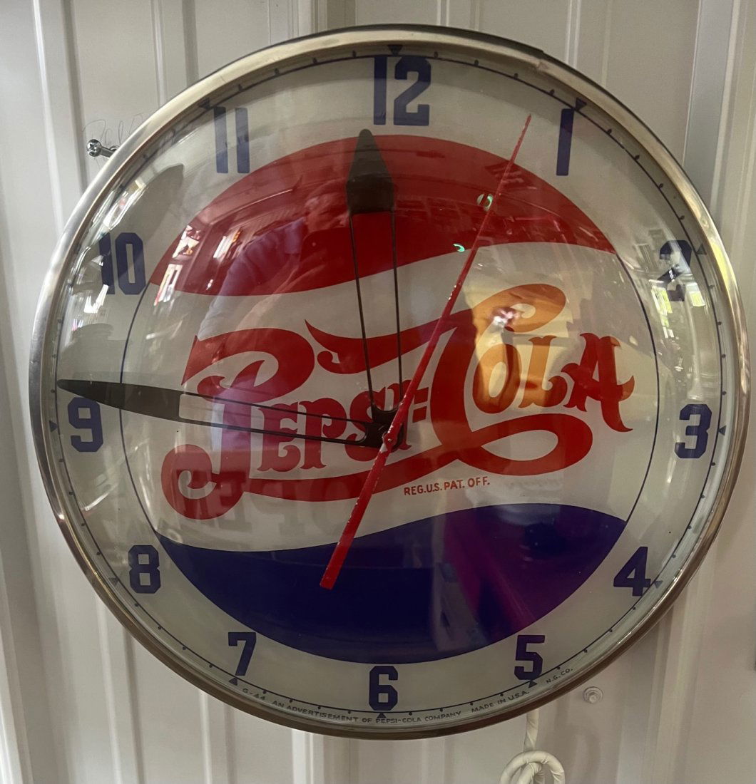 COCA COLA CLOCK REPRODUCTION (1 of 1)