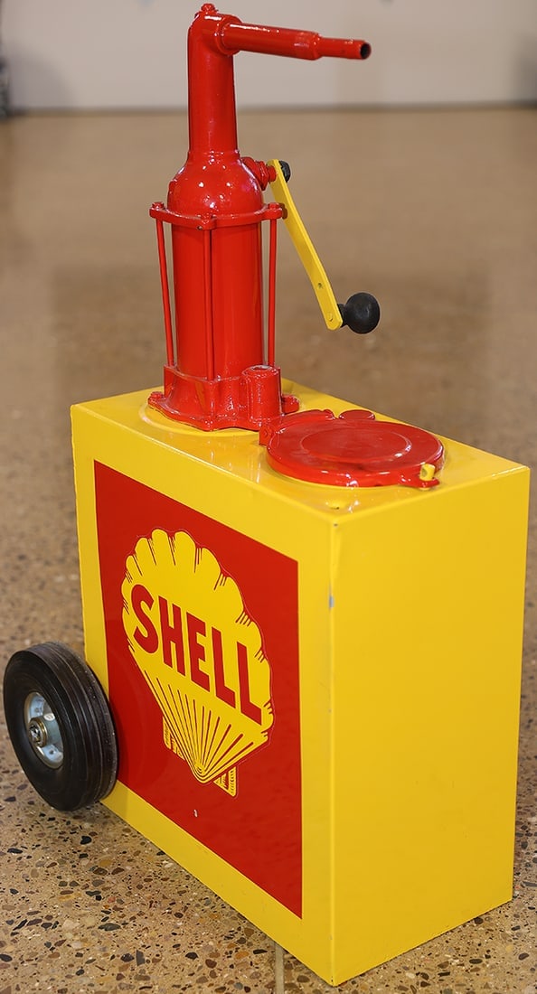 SHELL LUBESTER RESTORED ORIGINAL-NO RESERVE! (1 of 2)