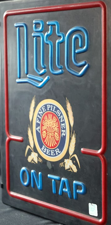 Miller Lite On Tap Neon Sign